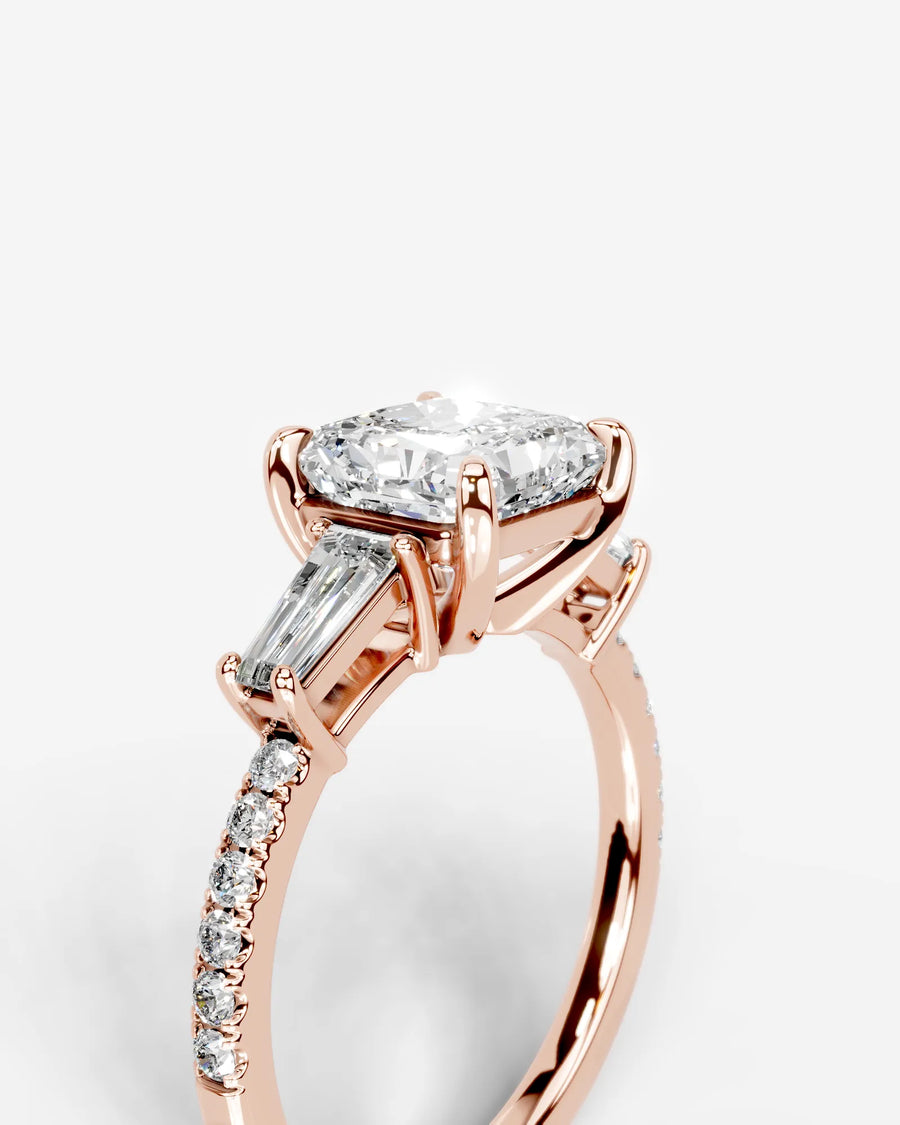 Mun (Radiant) 14k Rose Gold 003