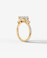 Mun (Radiant) 18k Yellow Gold 002