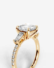 Mun (Radiant) 18k Yellow Gold 003