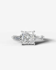 Mun (Radiant) 14k White Gold 001