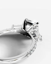 Mun (Radiant) 18k White Gold 004