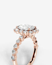 Nels (Elongated Cushion) 14k Rose Gold 003