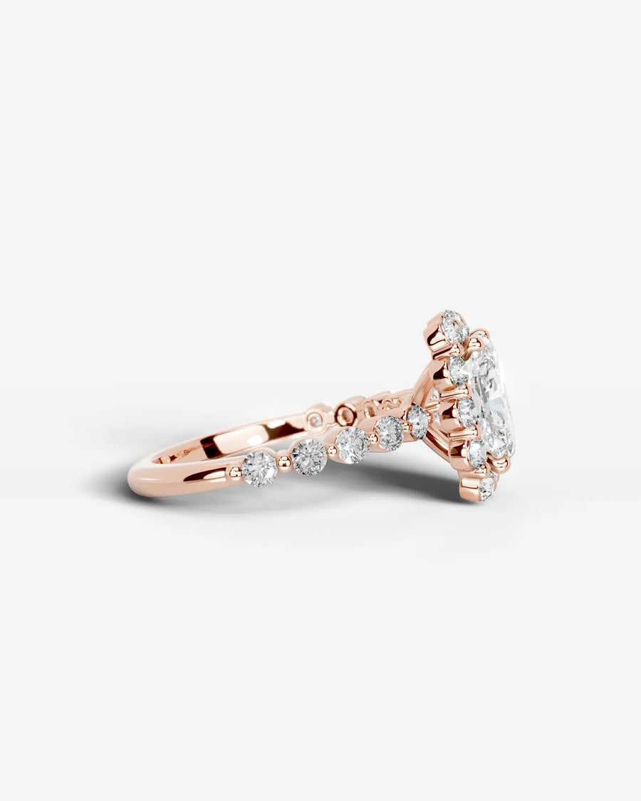 Nels (Elongated Cushion) 14k Rose Gold 005