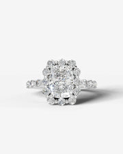 Nels (Elongated Cushion) 14k White Gold 001