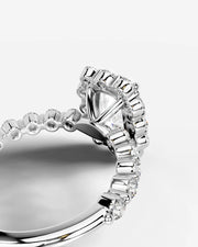 Nels (Elongated Cushion) 14k White Gold 004
