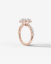 Nels (Round) 14k Rose Gold 002