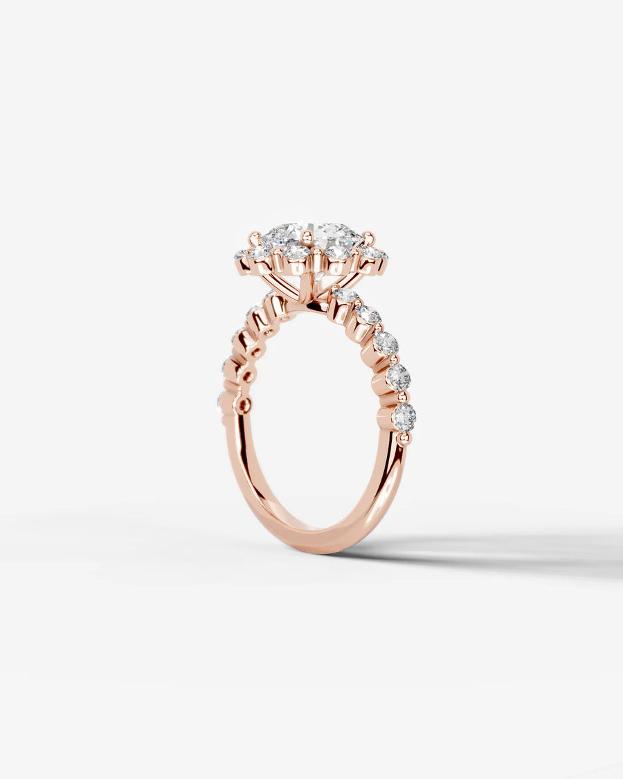 Nels (Round) 14k Rose Gold 002