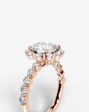 Nels (Round) 14k Rose Gold 003