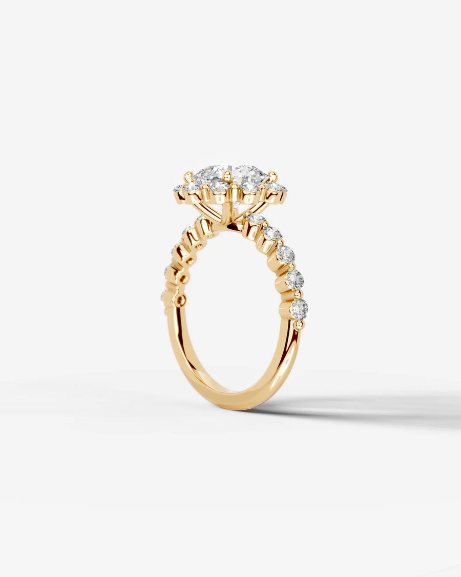 Nels (Round) 14k Yellow Gold 002