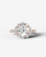 Nels (Round) 14k Rose Gold 001