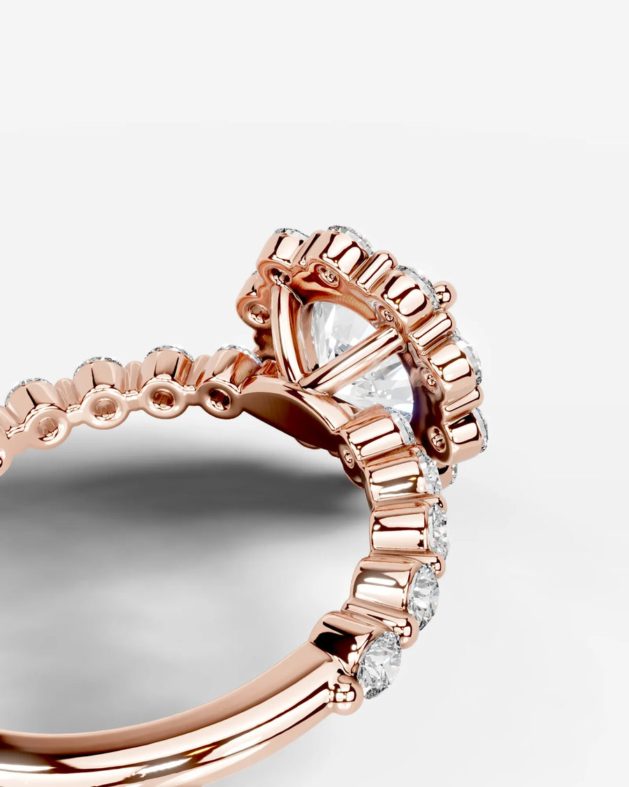 Nels (Round) 14k Rose Gold 004