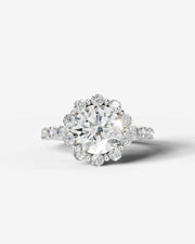 Nels (Round) 18k White Gold 001