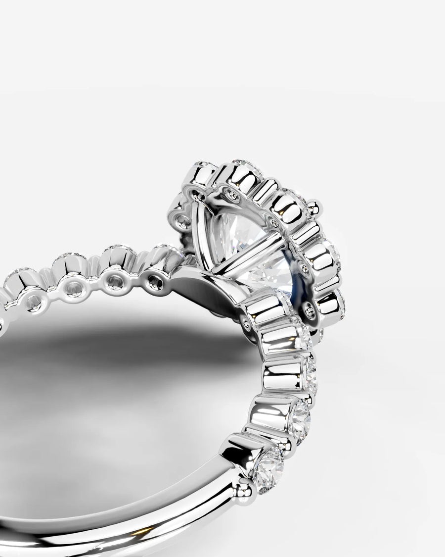 Nels (Round) 14k White Gold 004