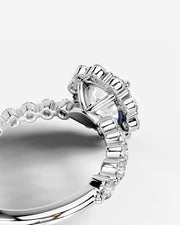 Nels (Round) Platinum 004