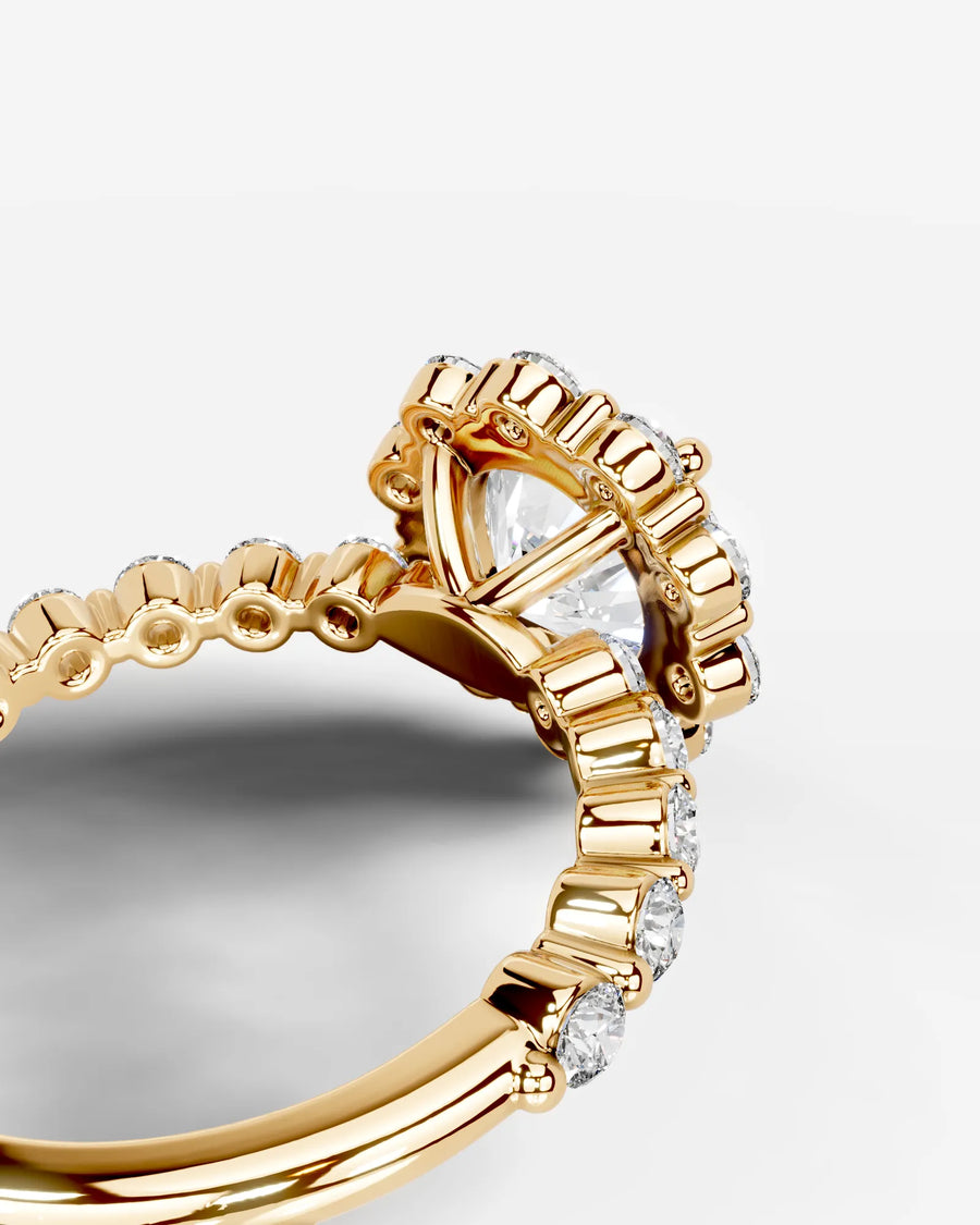 Nels (Round) 18k Yellow Gold 004