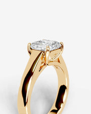 Nola (Asscher) 18k Yellow Gold 005