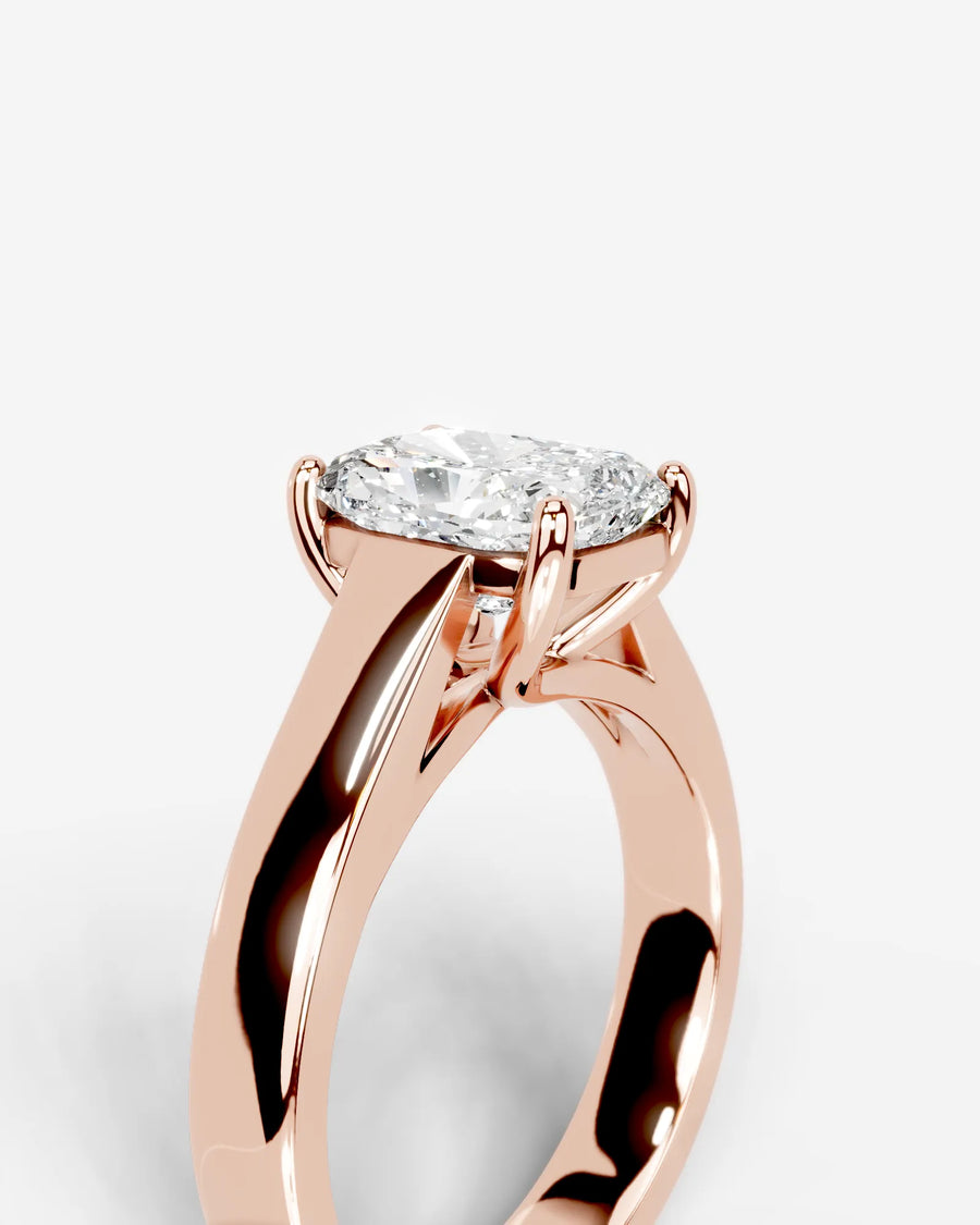 Nola (Elongated Cushion) 14k Rose Gold 005