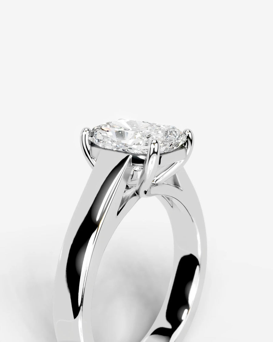 Nola (Elongated Cushion) 14k White Gold 005