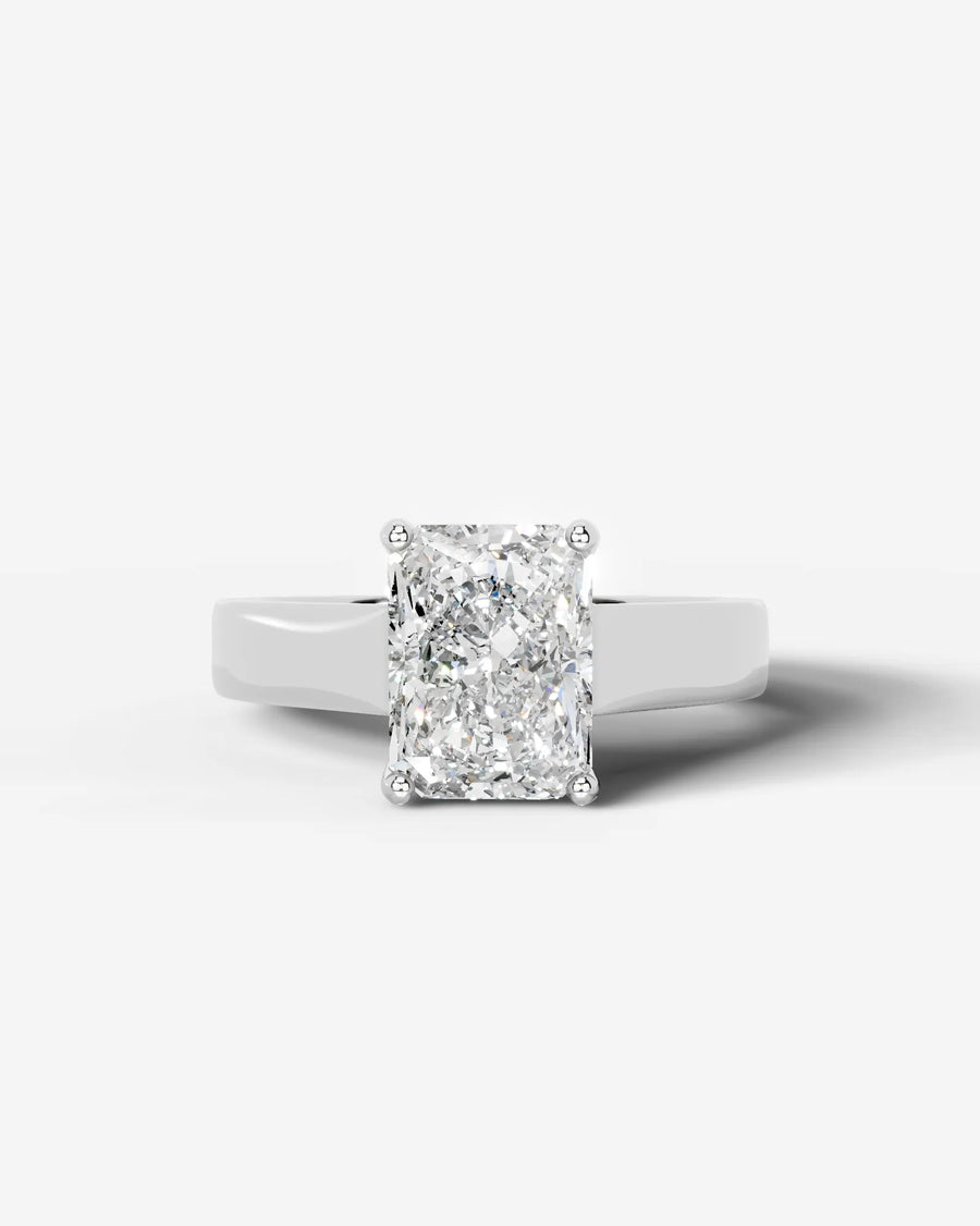Nola (Elongated Radiant) Platinum 001