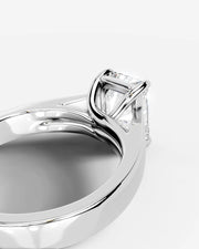 Nola (Elongated Radiant) 14k White Gold 002