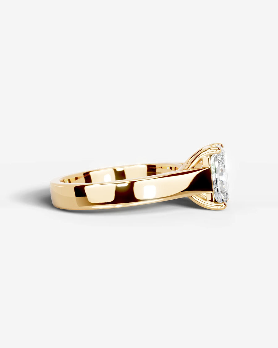 Nola (Elongated Radiant) 18k Yellow Gold 003
