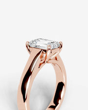 Nola (Emerald) 14k Rose Gold 005