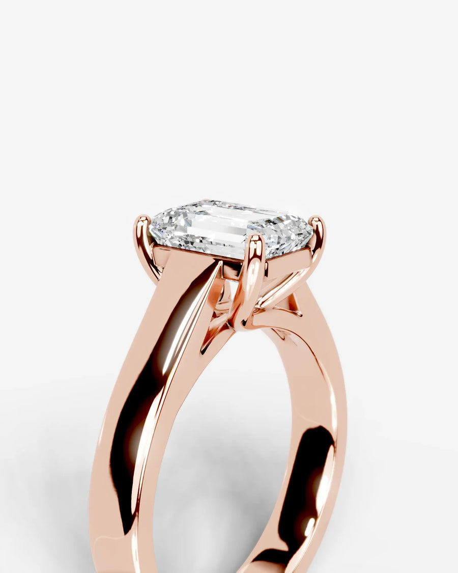 Nola (Emerald) 14k Rose Gold 005