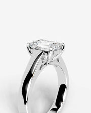 Nola (Emerald) 14k White Gold 005