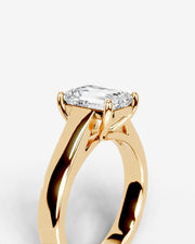 Nola (Emerald) 14k Yellow Gold 005