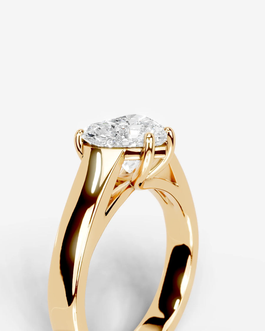 Nola (Heart) 18k Yellow Gold 005