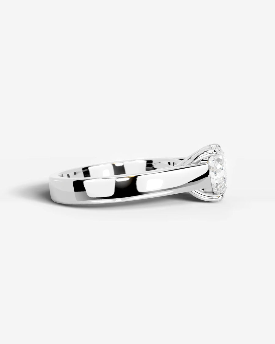 Nola (Heart) 18k White Gold 003