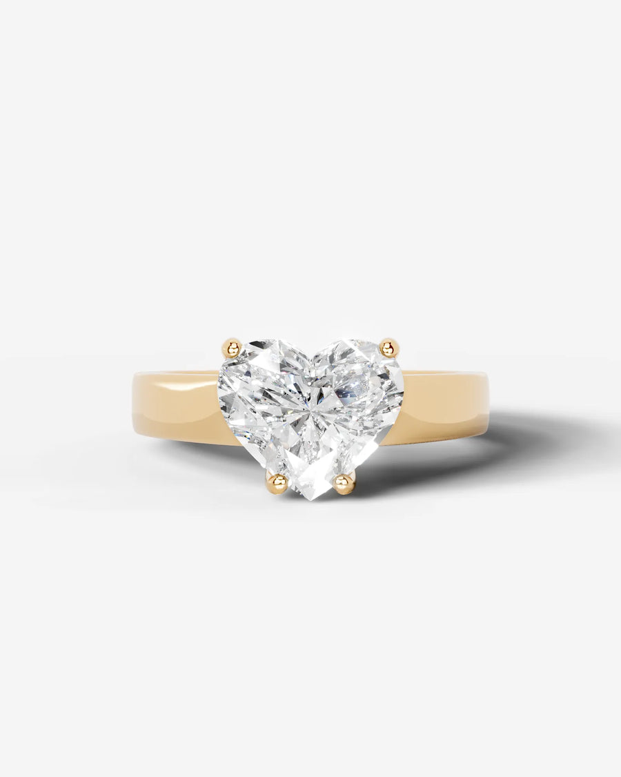Nola (Heart) 18k Yellow Gold 001