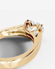 Nola (Heart) 14k Yellow Gold 002