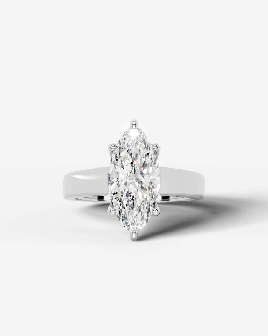 Nola (Marquise) 14k White Gold 001