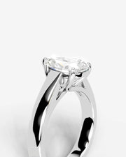 Nola (Pear) 14k White Gold 005