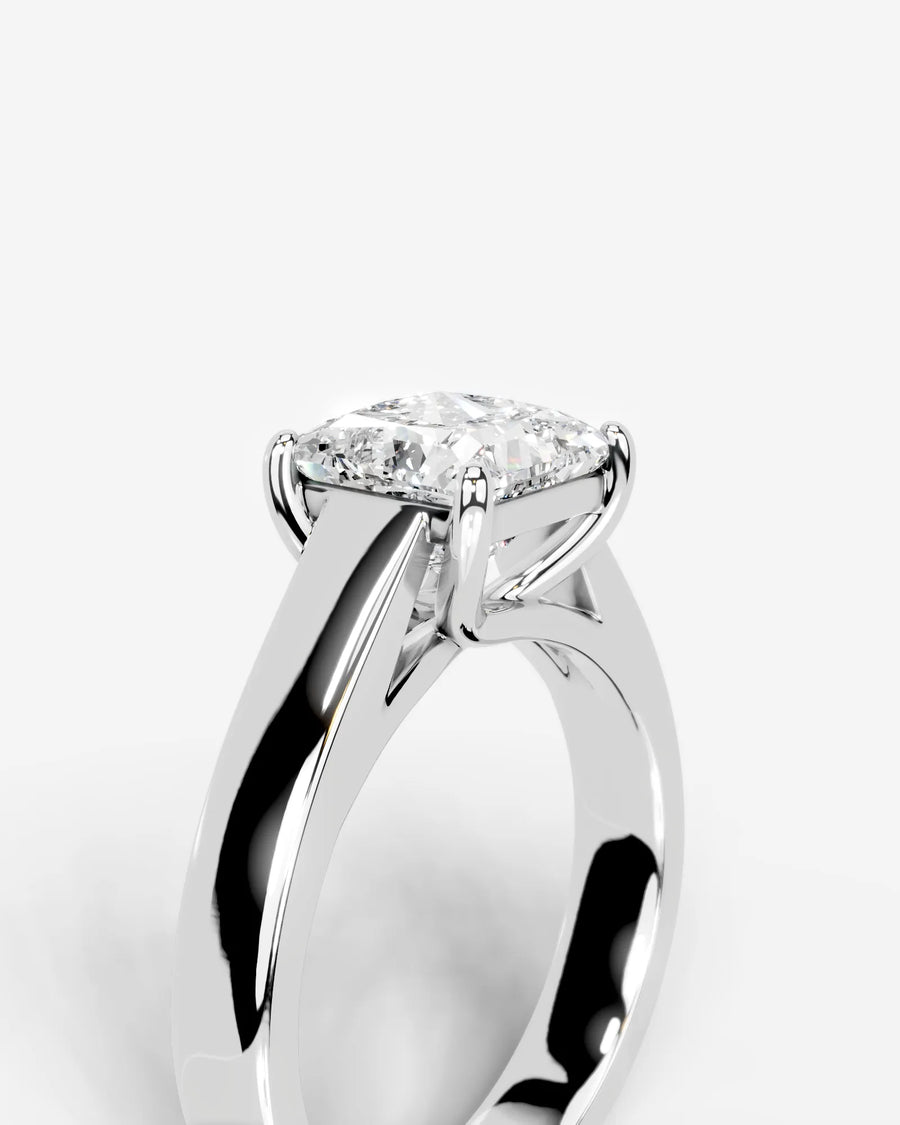 Nola (Princess) 18k White Gold 005