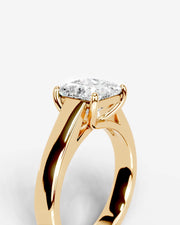 Nola (Princess) 18k Yellow Gold 005
