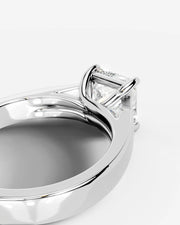 Nola (Princess) 18k White Gold 002