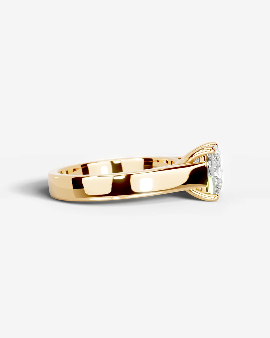 Nola (Princess) 14k Yellow Gold 003
