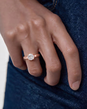 Nola (Round) 14k Rose Gold 006