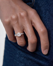 Nola (Round) 14k White Gold 006