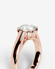 Nola (Round) 14k Rose Gold 005