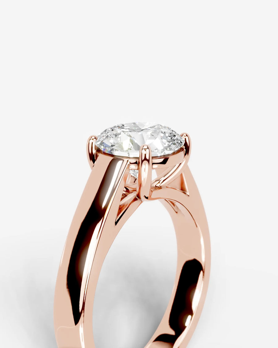 Nola (Round) 14k Rose Gold 005
