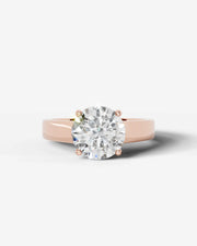 Nola (Round) 14k Rose Gold 001