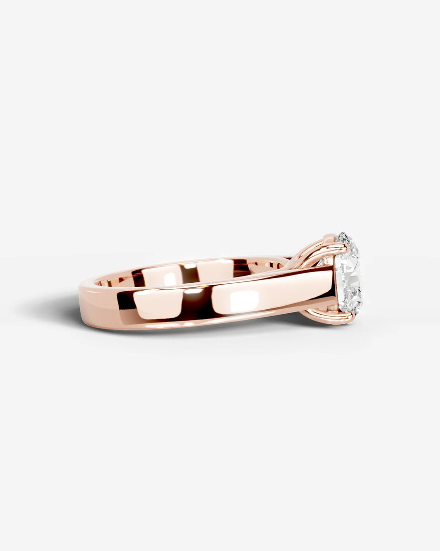 Nola (Round) 14k Rose Gold 003