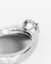 Nola (Round) 14k White Gold 002