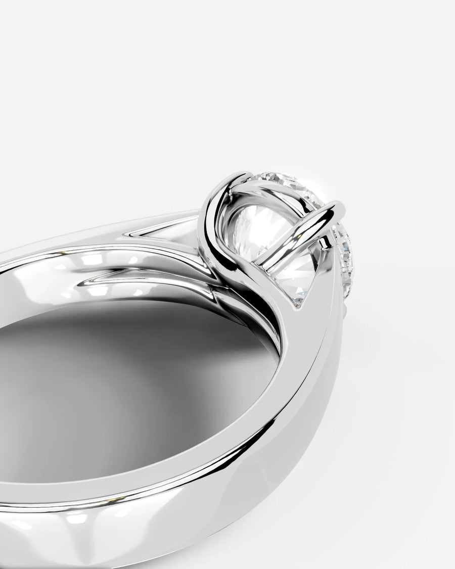 Nola (Round) Platinum 002