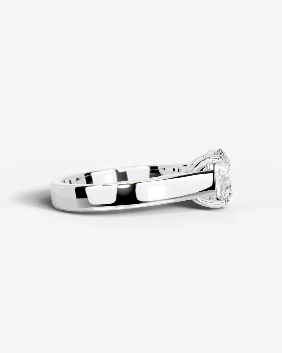 Nola (Round) 18k White Gold 003