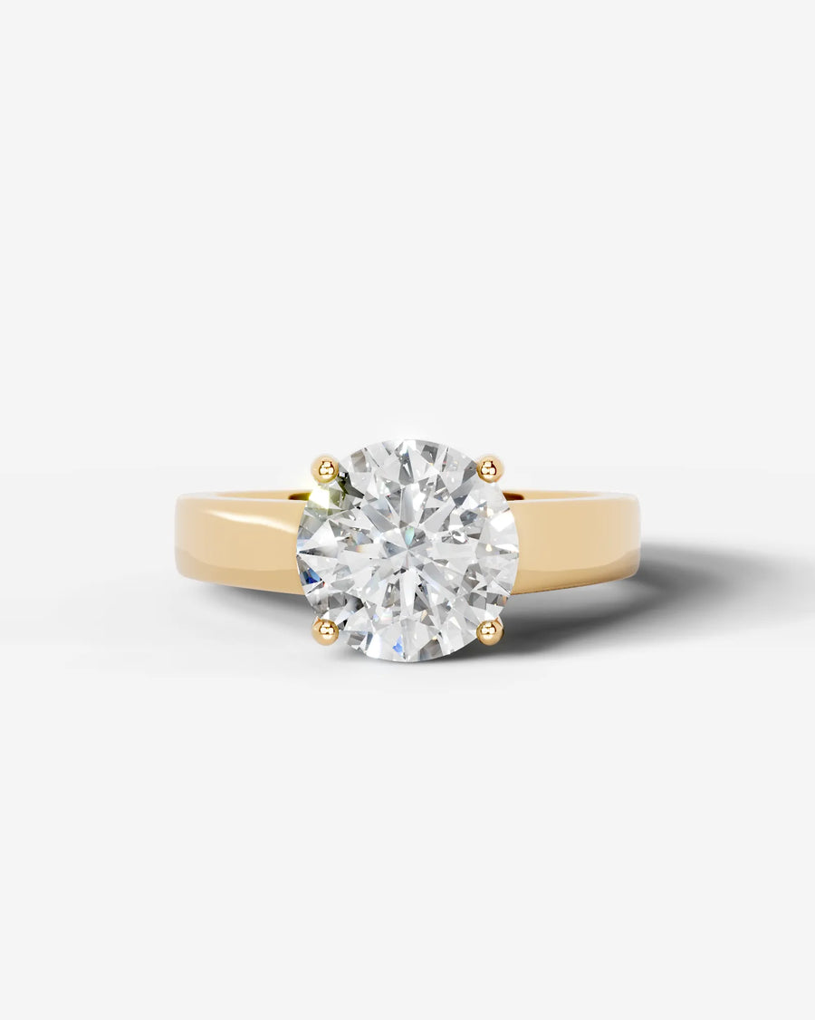 Nola (Round) 18k Yellow Gold 001