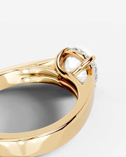 Nola (Round) 18k Yellow Gold 002